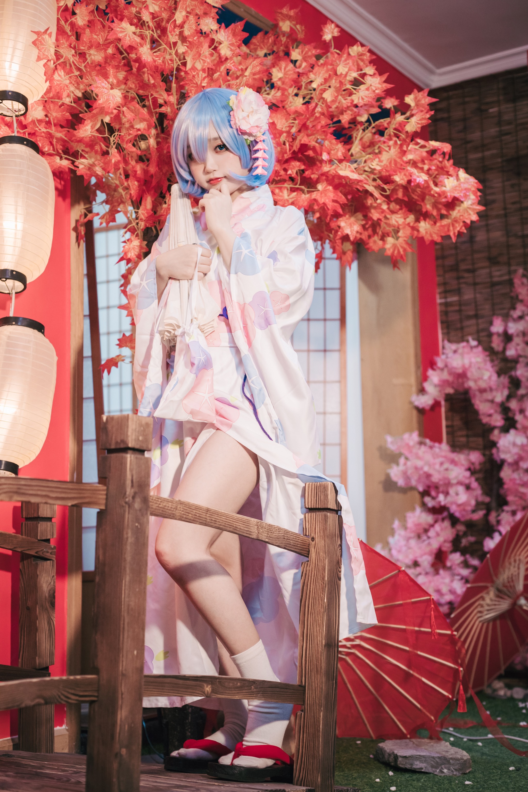 图片[1]-神沢永莉 – NO.007 蕾姆和风 [47P-219NB]-XikXak